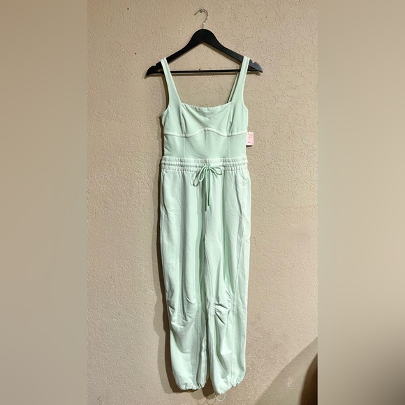 Free People | Inbound Onesie Jumpsuit Mint Green Size: Small - Picture 2 of 5